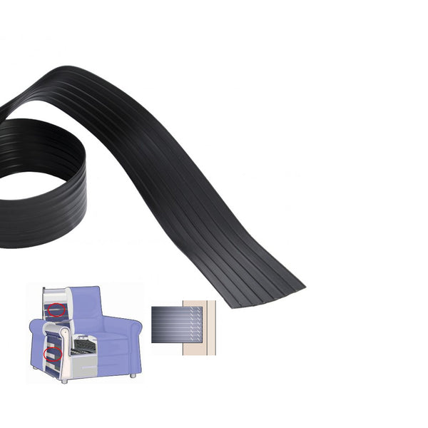 חגורה פי וי סי לחיזוק ותמיכה למשענת - רוחב 10 ס